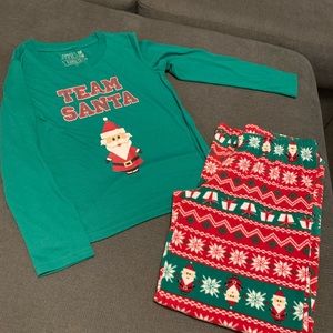 Girls Christmas PJ’s size 10